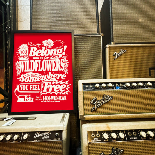 Tom Petty Nation Exclusive Poster Sale